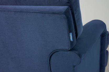Model 15 Loveseat, Teal