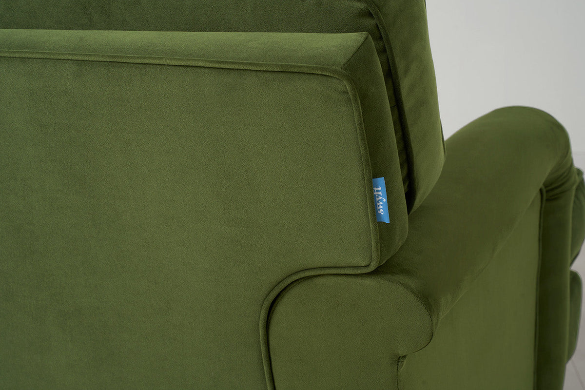 Model 15 Loveseat, Oak / Vine
