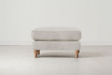 Model 15 Ottoman, Oak / Chalk