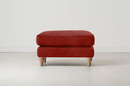 Model 15 Ottoman, Oak / Harissa