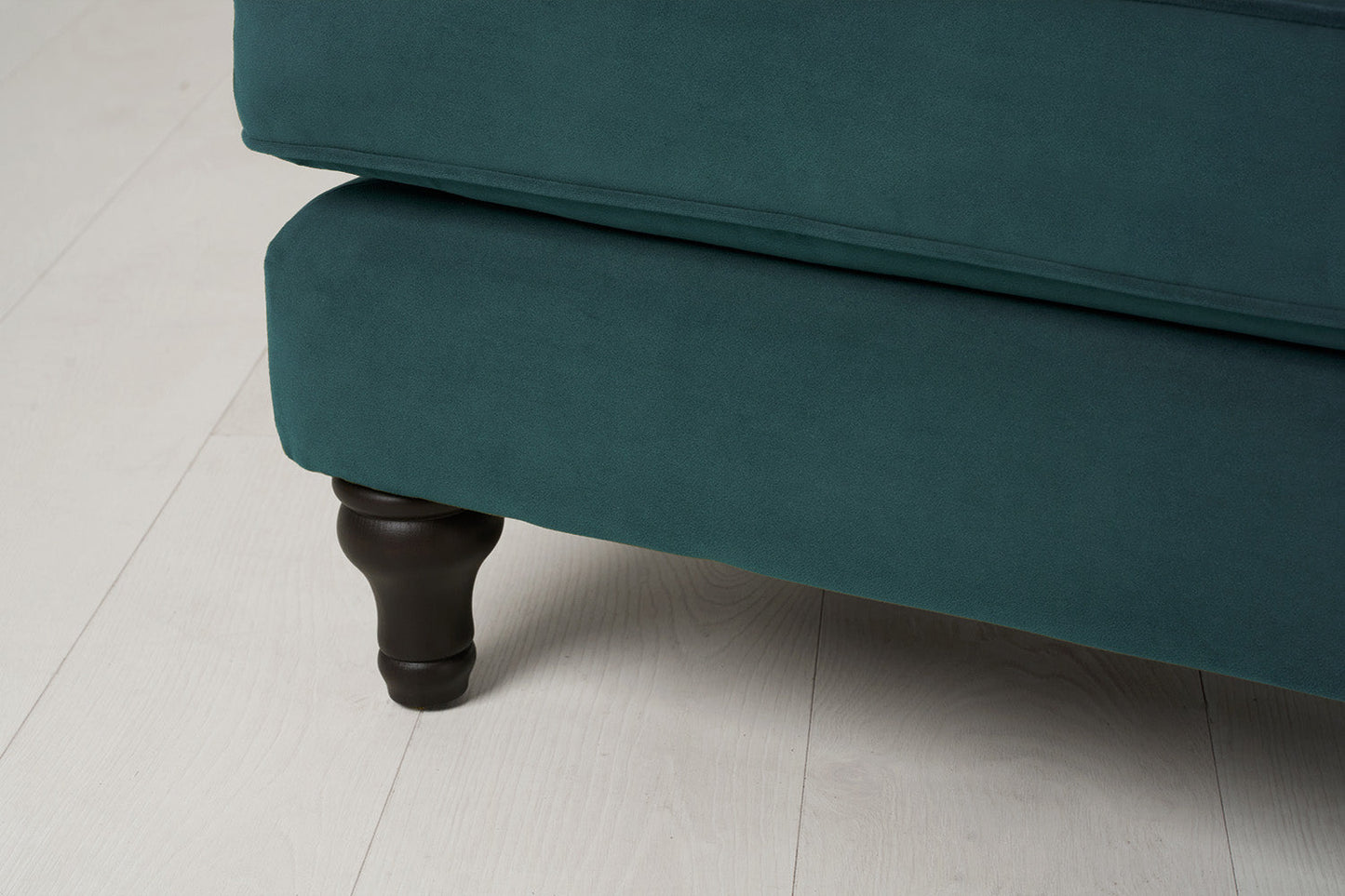 Model 15 Ottoman, Kingfisher