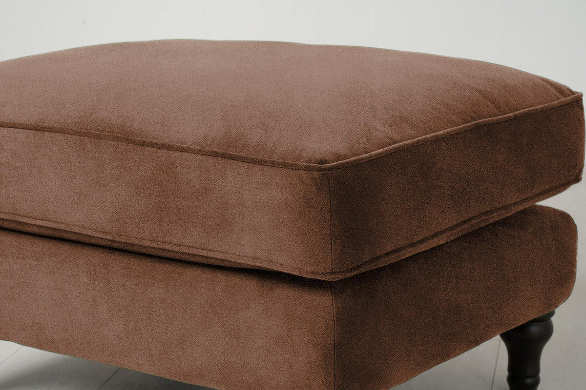 Model 15 Ottoman, Russet