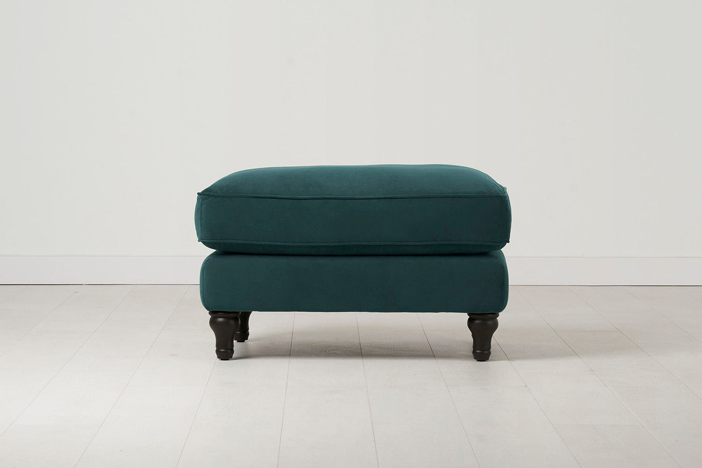 Model 15 Ottoman, Kingfisher