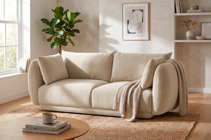 Model 16 3 Seater Sofa, Bone