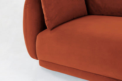 Model 16 3 Seater Sofa, Brick