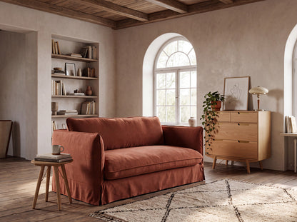 Model 18 2 Seater Sofa, Tuscan
