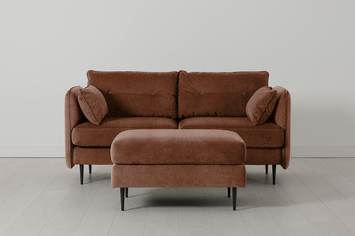 Model 19 2 Seater Sofa, Russet