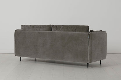 Model 19 3 Seater Sofa with Ottoman, Mink