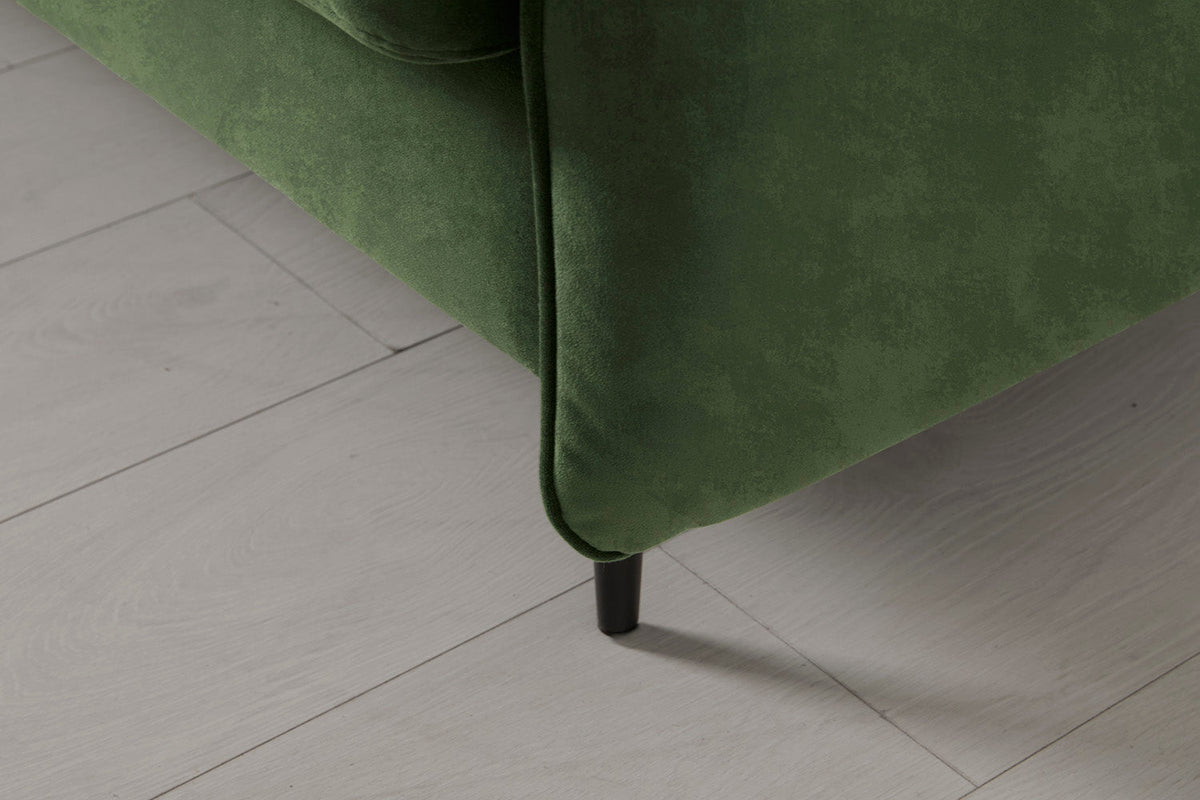 Model 19 Loveseat, Conifer — Leg Detail