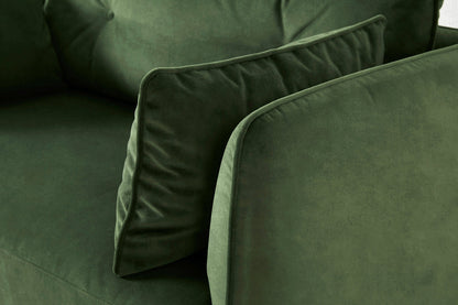 Model 19 Loveseat, Conifer — Cushion Detail