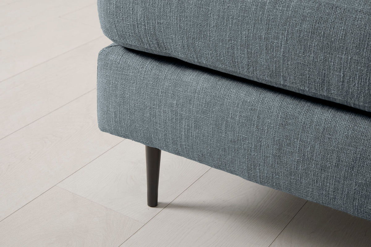 Model 19 Ottoman, Marine — Leg Detail