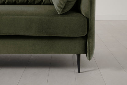Model 19 2 Seater Sofa with Ottoman, Pine