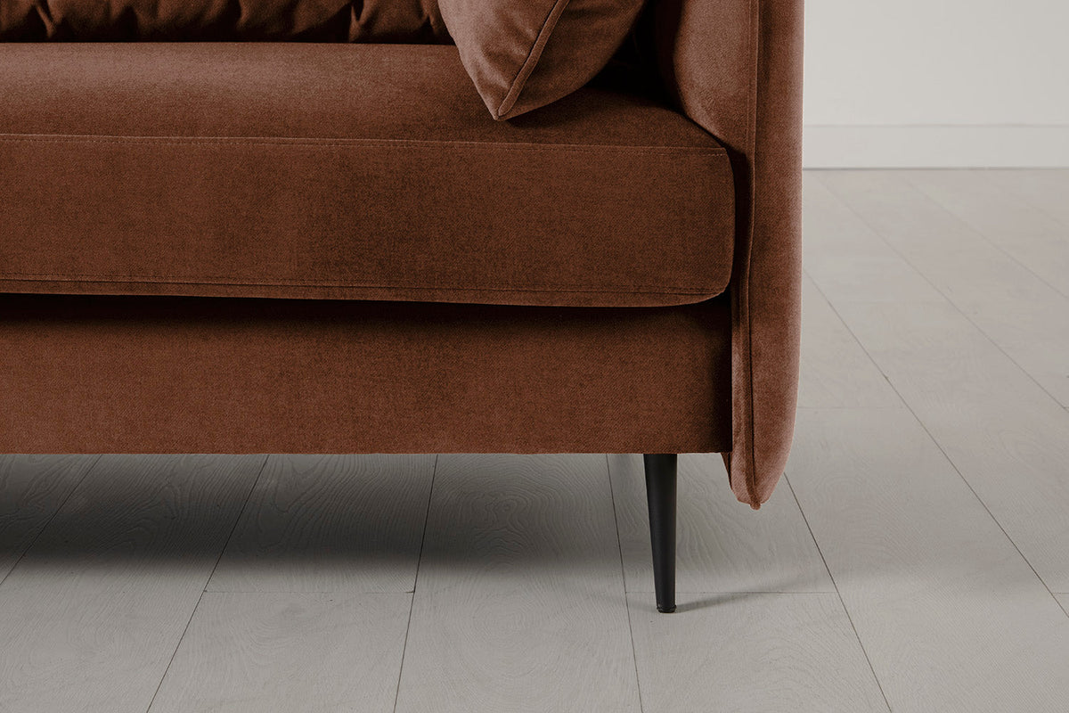 Model 19 2 Seater Sofa, Russet