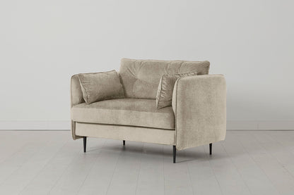 Model 19 Loveseat, Flax