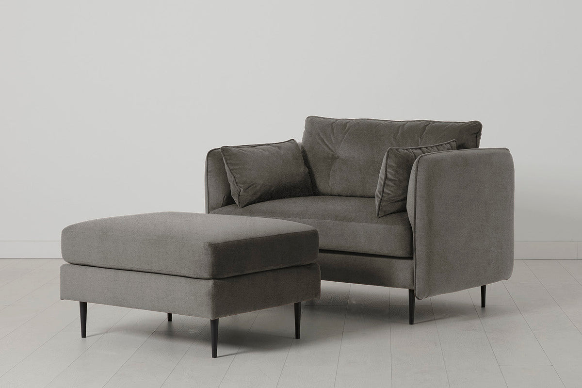 Model 19 Loveseat, Mink