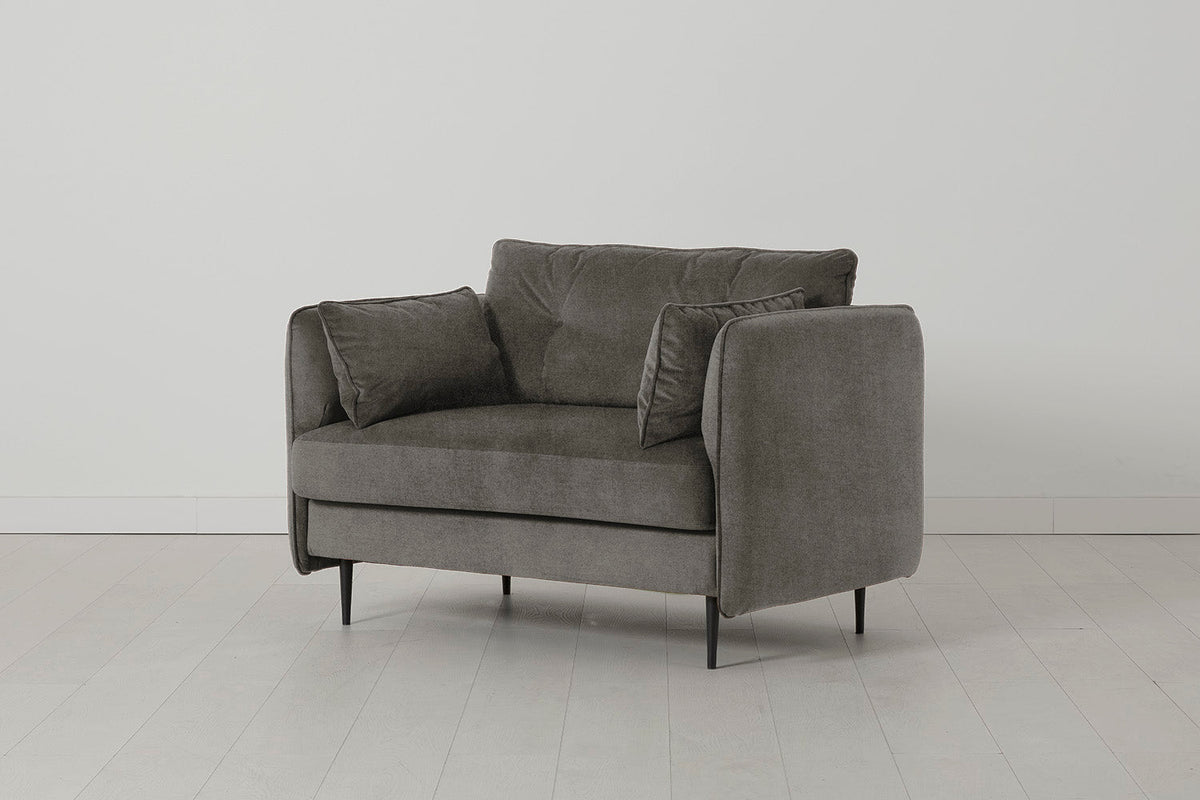 Model 19 Loveseat, Mink