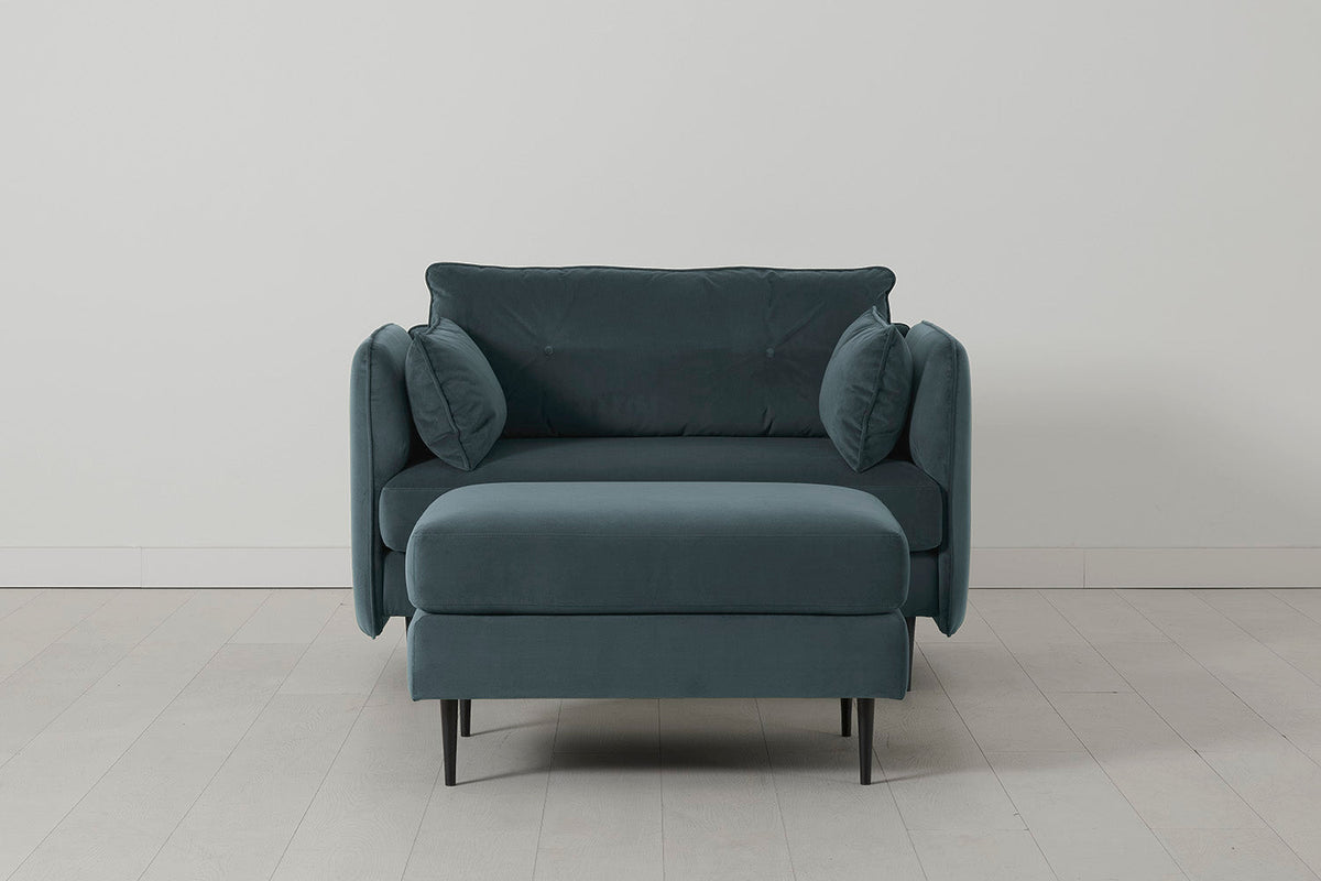 Model 19 Loveseat, Petrol
