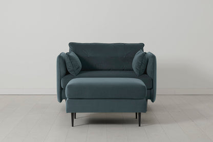 Model 19 Loveseat, Petrol