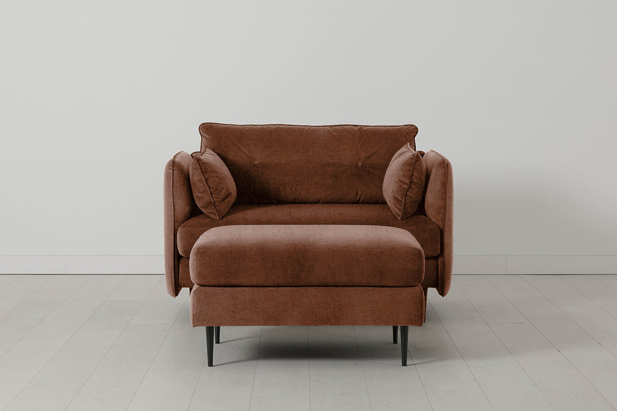 Model 19 Loveseat, Russet
