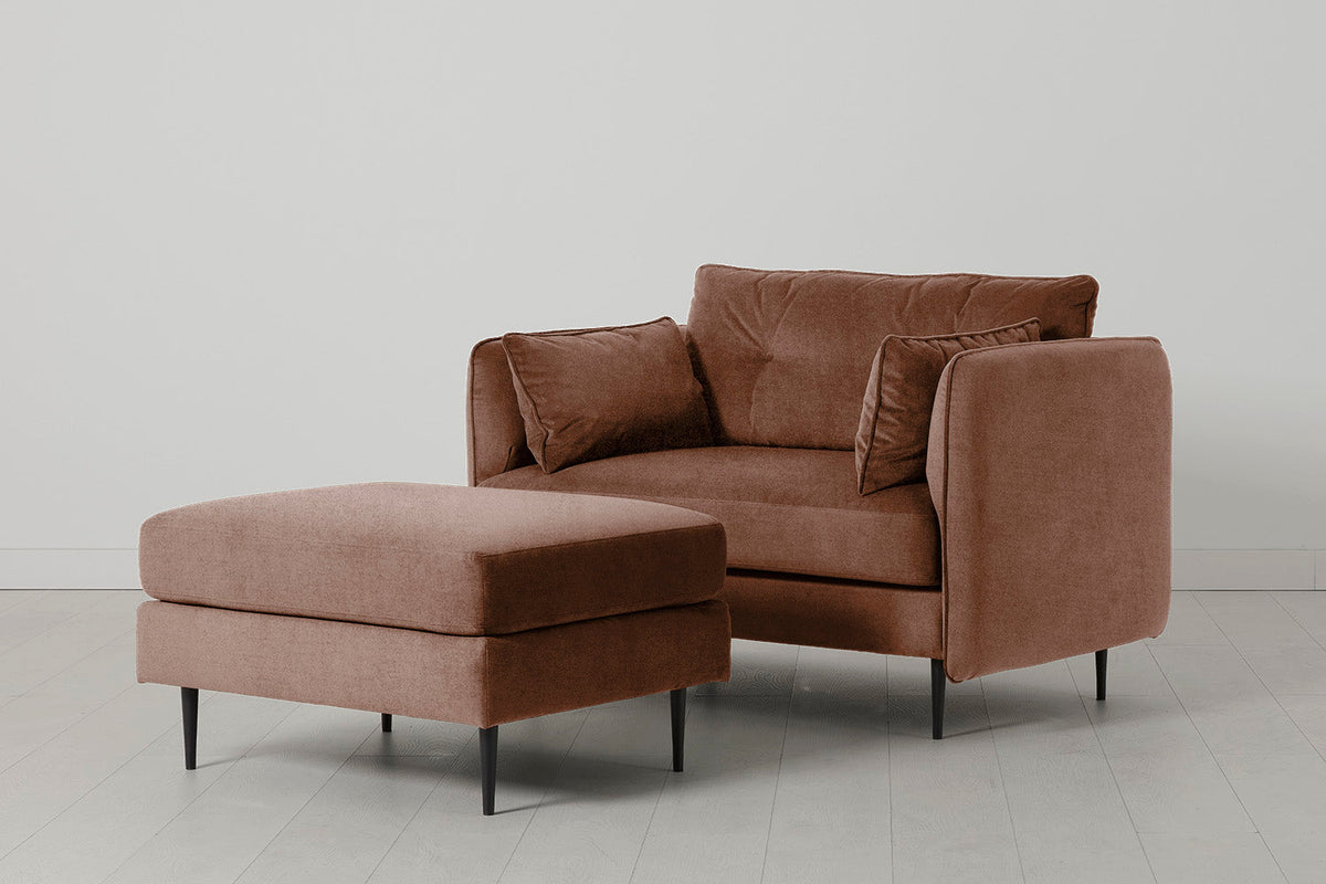 Model 19 Loveseat, Russet