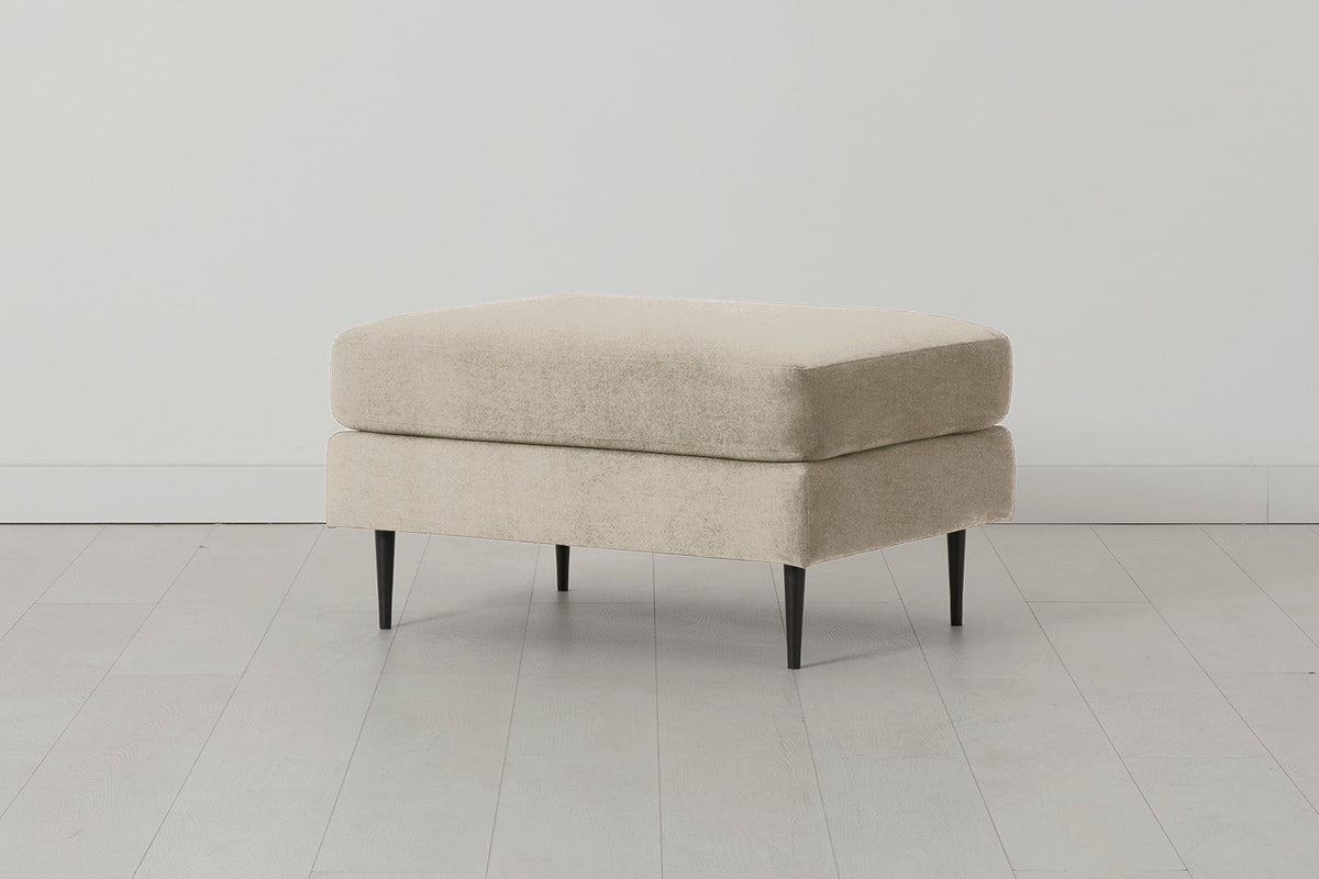 Model 19 Ottoman, Flax