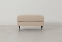 Model 19 Ottoman, Oatmeal — Front View