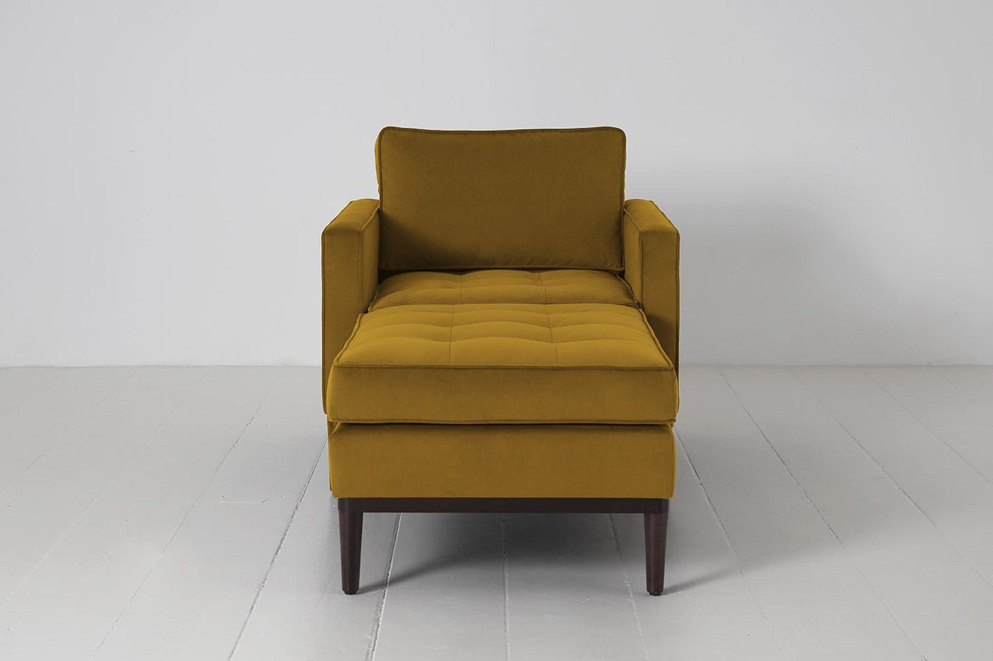 Model 02 Chaise Longue, Mustard