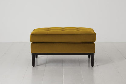 Model 02 Ottoman, Mustard