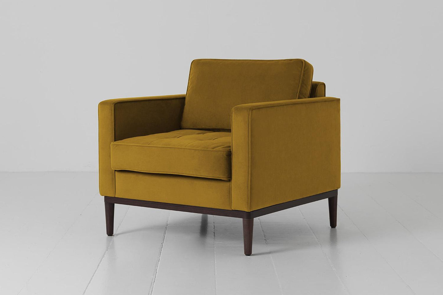 Model 02 Armchair, Mustard