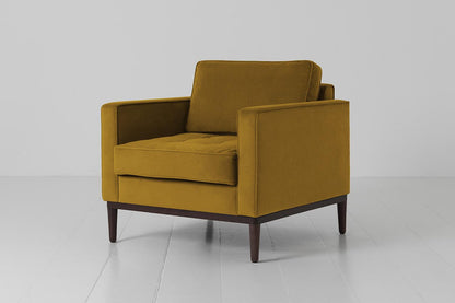 Model 02 Armchair, Mustard