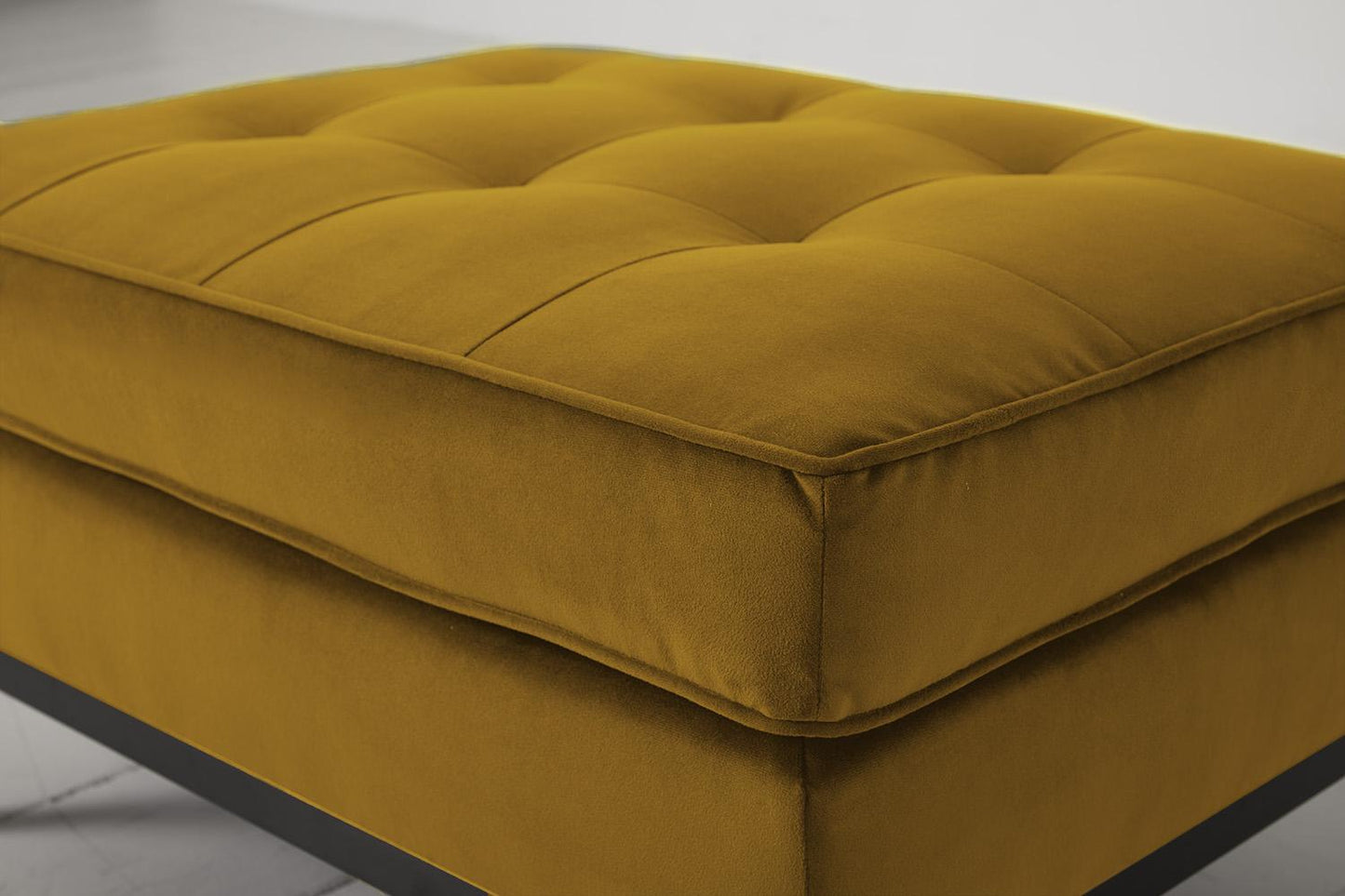 Model 02 Ottoman, Mustard