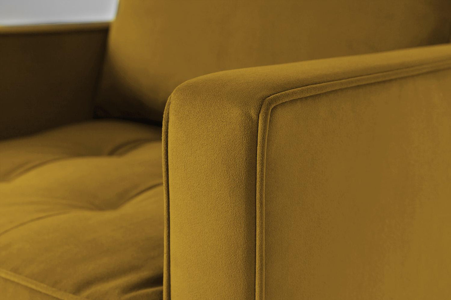 Model 02 Armchair, Mustard