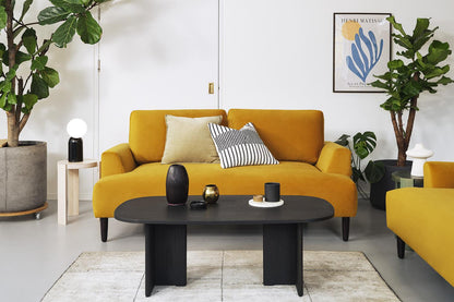 Model 05 2-Seater Sofa, Mustard