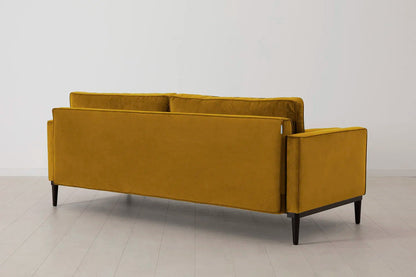 Model 02 Sofa Bed 3 Seater, Mustard