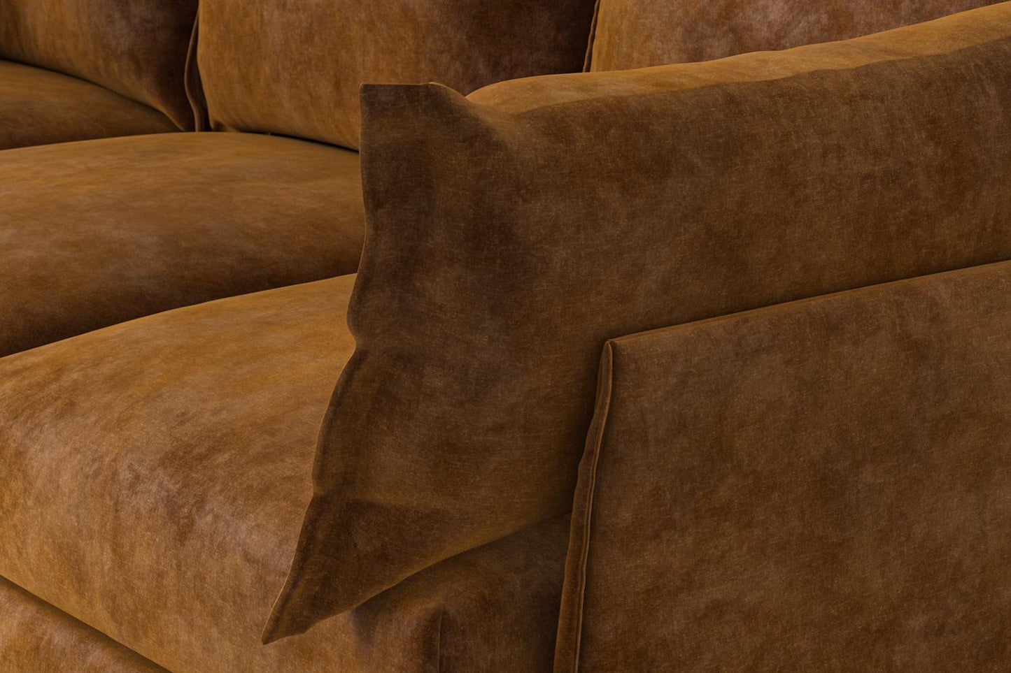 Model 06 3 Seater Left Chaise Sofa