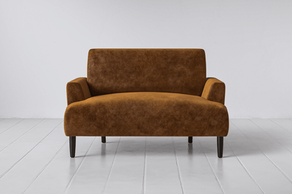 Ochre Image 1 - Model 05 Love Seat in Ochre Front View.png