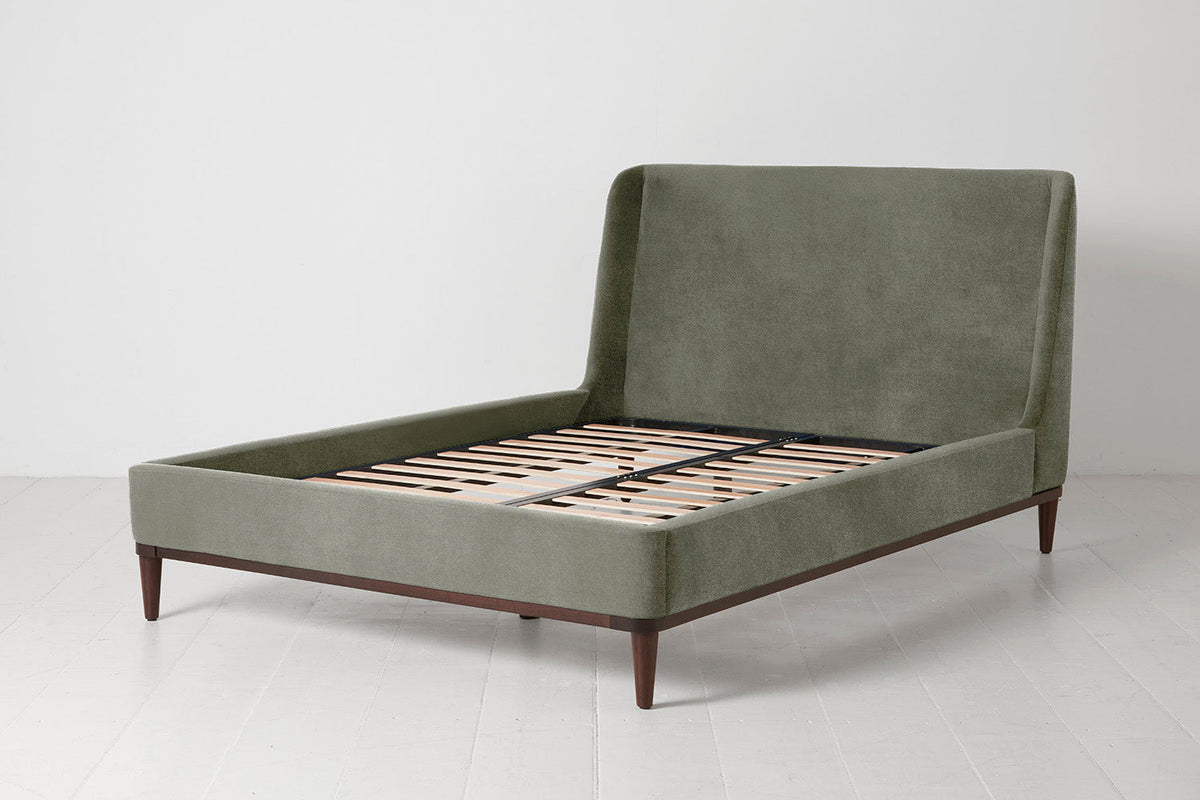 Bed 02 Double Bed, Pine