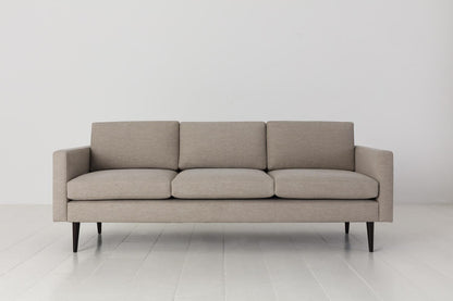 Model 01 3-Seater Sofa, Pumice