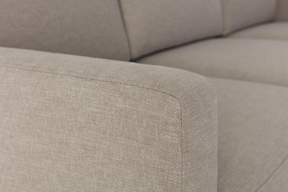 Model 01 3-Seater Sofa with Ottoman, Pumice