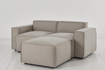 Model 03 2-Seater Right Chaise Sofa, Pumice