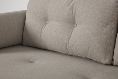 Model 04 Sofa Bed 3 Seater, Pumice
