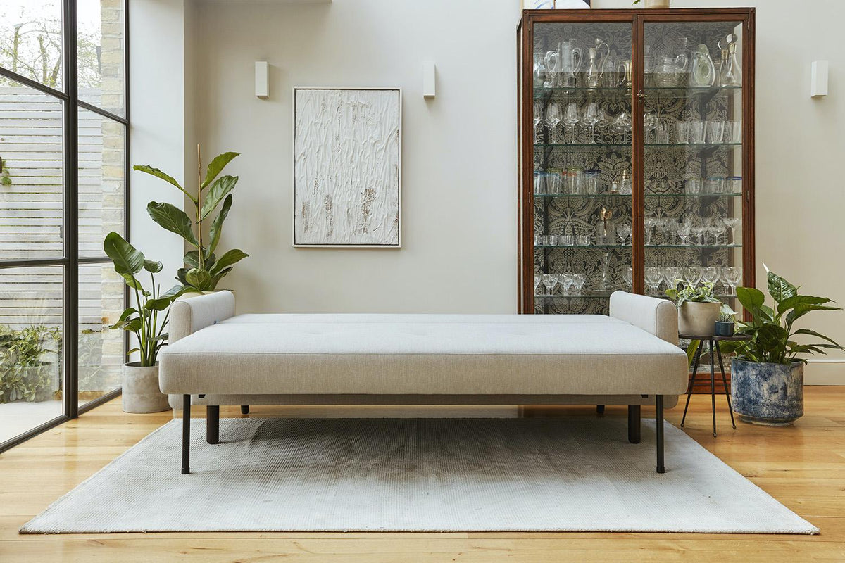 Model 04 Sofa Bed 3 Seater, Oak / Pumice