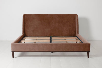 Bed 02 Super King Sized Bed, Russet