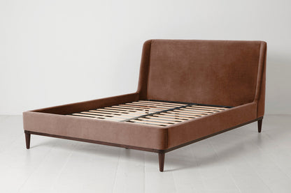 Bed 02 King Sized Bed, Russet