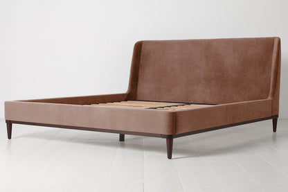 Bed 02 Super King Sized Bed, Russet