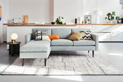 Model 01 3-Seater Left Chaise Sofa, Seaglass