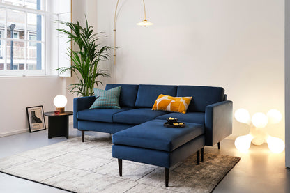 Model 01 3-Seater Left Chaise Sofa, Teal