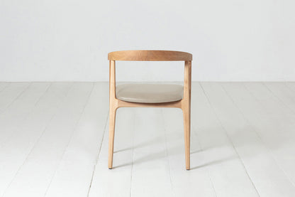 Dining Chair 01 (set of 2), Oak / Oyster