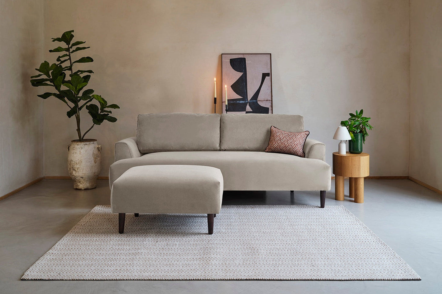 Model 05 3-Seater Left Chaise Sofa