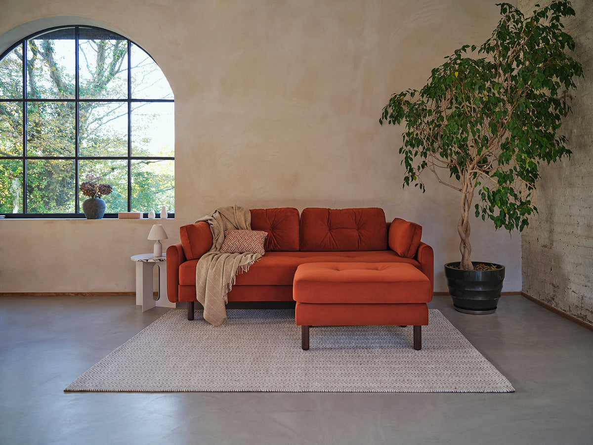 Model 04 Ottoman, Oak / Umber